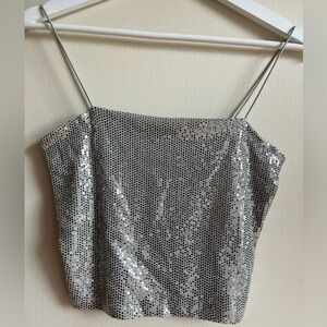 NWT Forever 21 S Sequin Top